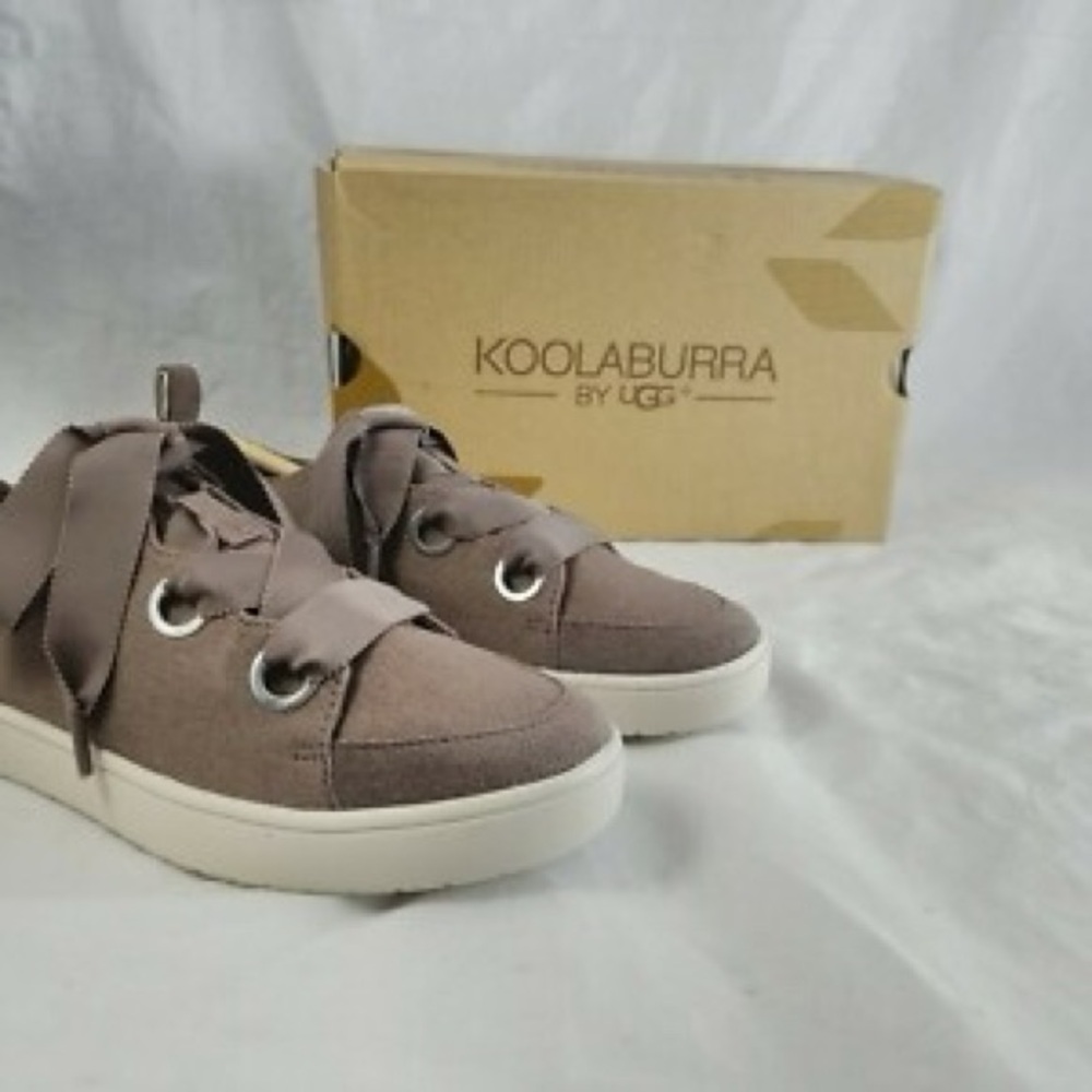 UGG Koolaburra Ortholite Casual canvas and Suede Ribbon Lace Sneakers
